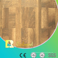 12.3mm AC4 Woodgrain textura nogal encerado con bordes Laminbate suelo